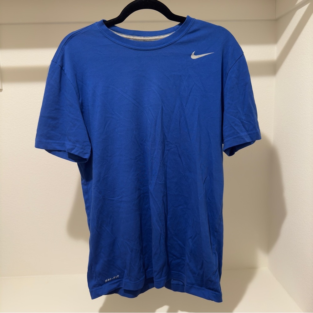 Nike Men's Blue Dri-FIT Shirt